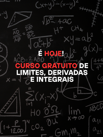 Começa hoje! O curso gratuito de limites, derivadas e integrais