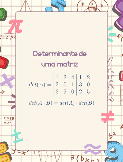 Determinante de uma matriz