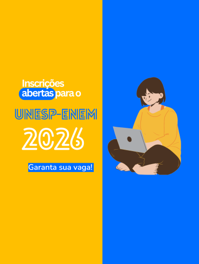 Unesp-Enem 2026: Inscrições abertas!